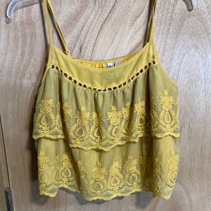 H&M Yellow Tank Top